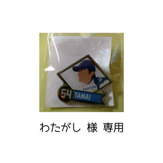 ホッカイドウニホンハムファイターズ(北海道日本ハムファイターズ)の【わたがし様専用】北海道日本ハムファイターズ 2022年FC限定ピンバッジ(スポーツ選手)
