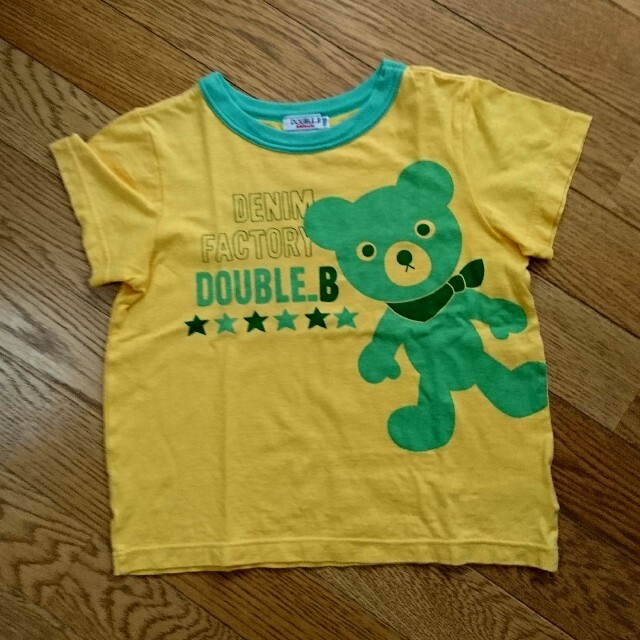 DOUBLE.B(ダブルビー)のミキハウス ダブルB Tシャツ 110cm MIKIHOUSE DOUBLE.B キッズ/ベビー/マタニティのキッズ服男の子用(90cm~)(Tシャツ/カットソー)の商品写真