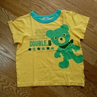 ダブルビー(DOUBLE.B)のミキハウス ダブルB Tシャツ 110cm MIKIHOUSE DOUBLE.B(Tシャツ/カットソー)