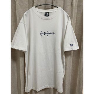 ヨウジヤマモト(Yohji Yamamoto)のYOHJI YAMAMOTO×NEW ERA フロントロゴ刺繍Tシャツ(Tシャツ/カットソー(半袖/袖なし))