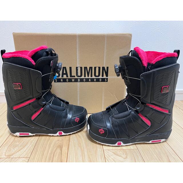 Salomon 女性用スノーボードブーツ　22.5cm PEARL