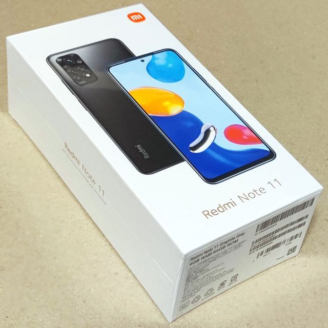 Xiaomi Redmi Note 11 <新品未開封> グラファイトグレースマートフォン/携帯電話