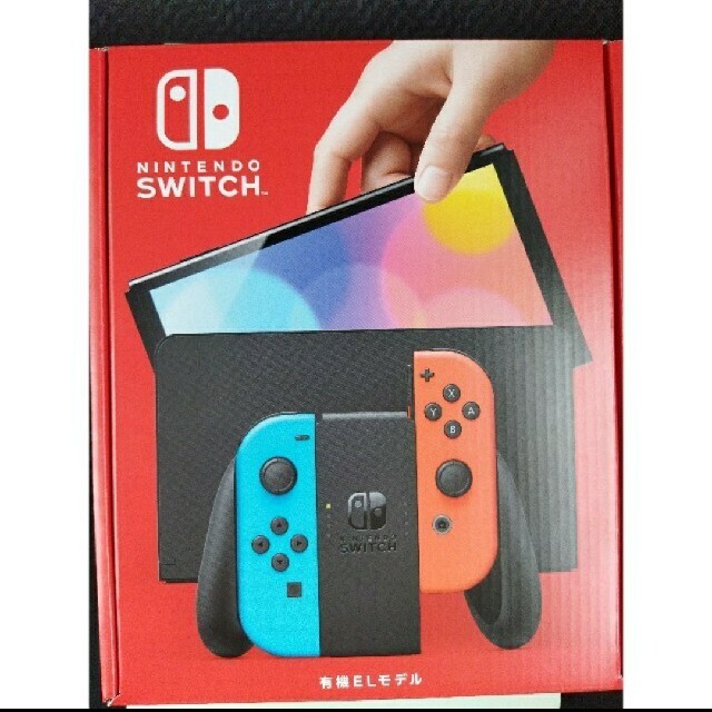 任天堂Switch　有機ELモデル　ブルー＆レッド