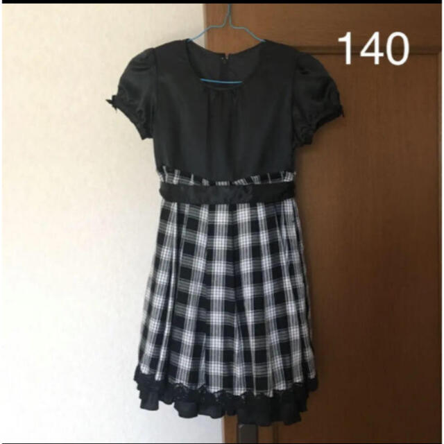 ★美品★ワンピース 140cm キッズ/ベビー/マタニティのキッズ服女の子用(90cm~)(ドレス/フォーマル)の商品写真