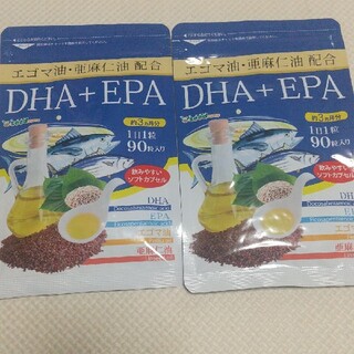 シードコムス エゴマ油亜麻仁油配合 DHA&EPA ６ヶ月分(その他)
