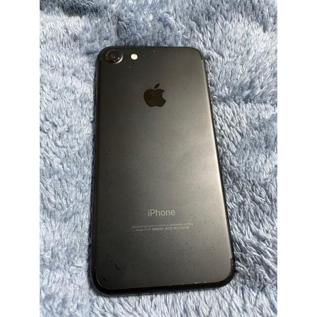 iPhone(アイフォーン)のApple iPhone7 32GB ブラックsimロック解除済 スマホ/家電/カメラのスマートフォン/携帯電話(スマートフォン本体)の商品写真