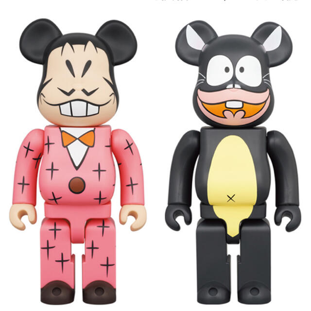 BE@RBRICK イヤミ 400％&ウナギイヌ 400%