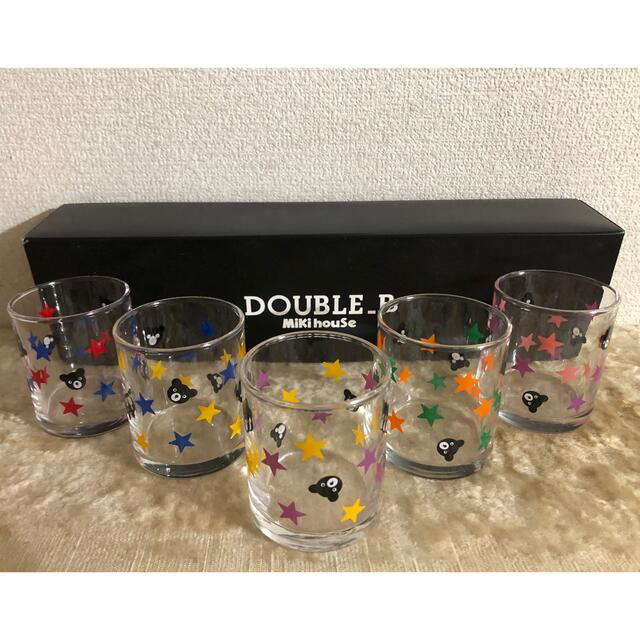 DOUBLE.B - ⭐︎新品 ダブルビー ミキハウス ミニ グラス セットの通販 ...