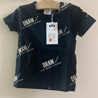 キャラメルベビー&チャイルド(Caramel baby&child )のBEAULOVES80☺︎えんぴつ柄Tシャツ　タイニー、ミニロディーニ好きに(Ｔシャツ)