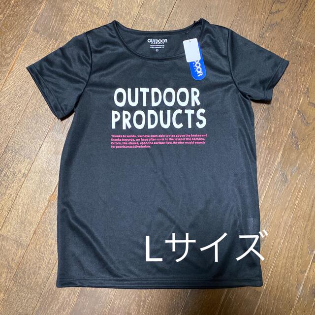 OUTDOOR PRODUCTS(アウトドアプロダクツ)の半袖Tシャツ　Lサイズ　アウトドアプロダクツ　新品 レディースのトップス(Tシャツ(半袖/袖なし))の商品写真