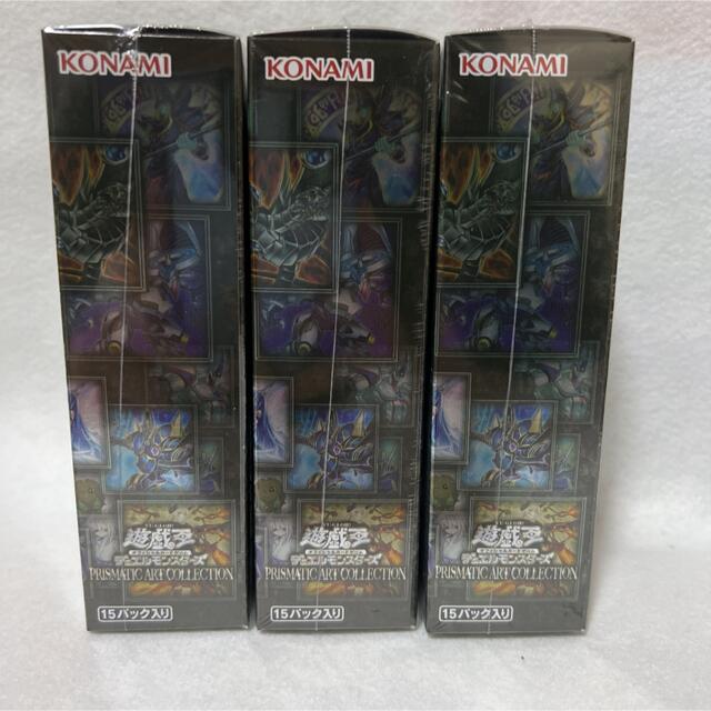 遊戯王 プリズマティックアートコレクション 3BOX シュリンク付き