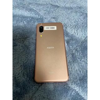 アクオス(AQUOS)のSHARP AQUOS Sense3 lite 中古品 ピンク楽天版(スマートフォン本体)