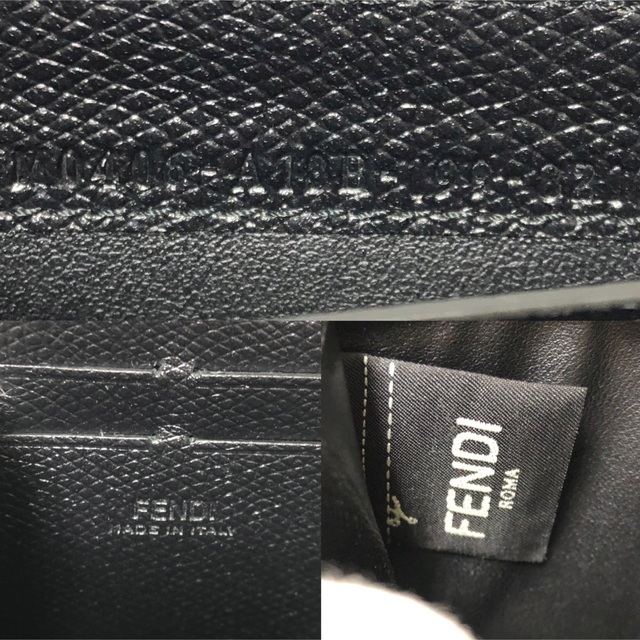 【美品】FENDI フェンディ エフイズ　ラウンドファスナー　フェンディ 長財布 9