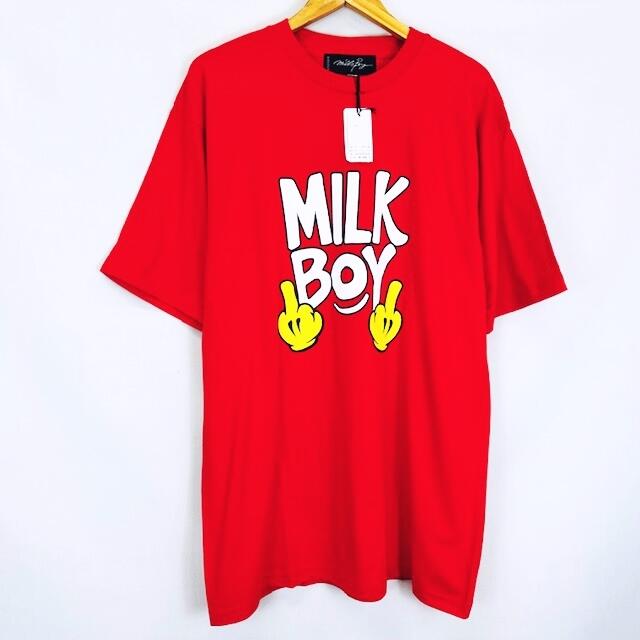 MILKBOY(ミルクボーイ)のミルクボーイ MILKBOY World Tour Tee ワールド ツアー プ メンズのトップス(Tシャツ/カットソー(半袖/袖なし))の商品写真