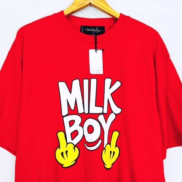 MILKBOY(ミルクボーイ)のミルクボーイ MILKBOY World Tour Tee ワールド ツアー プ メンズのトップス(Tシャツ/カットソー(半袖/袖なし))の商品写真