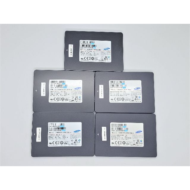 5個セット・SSD128GB　Samson MZ-7TE1280 ◆SS-5S5