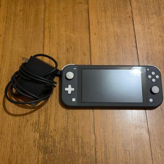 ニンテンドースイッチ(Nintendo Switch)のNintendo switchlite 箱無し グレー(家庭用ゲーム機本体)