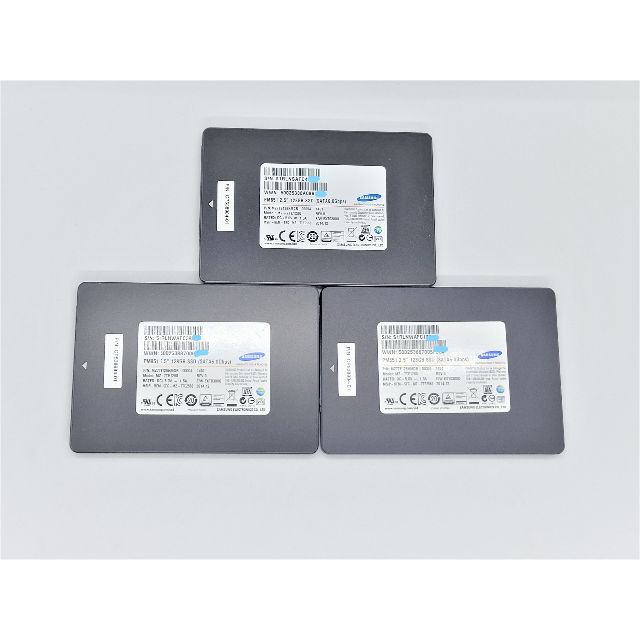 3個セット・SSD128GB　Samson MZ-7TE1280 ◆SS-3S3