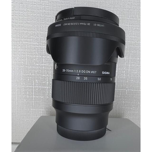 SIGMA(シグマ)の新同品 Sigma 28-70mm f2.8 DG DN Eマウント　シグマ スマホ/家電/カメラのカメラ(レンズ(ズーム))の商品写真