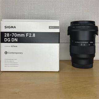 シグマ(SIGMA)の新同品 Sigma 28-70mm f2.8 DG DN Eマウント　シグマ(レンズ(ズーム))