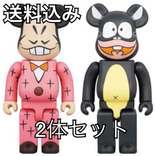 メディコムトイ(MEDICOM TOY)の2体セット BE@RBRICK ウナギイヌ 400％ イヤミ 400％(その他)