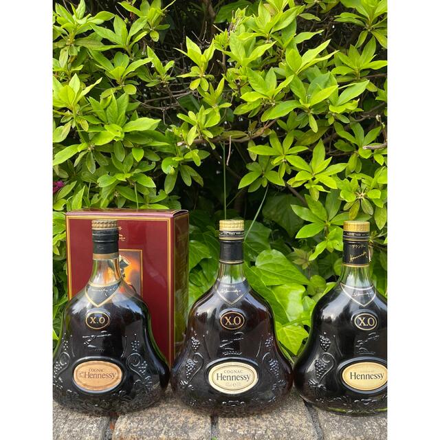 うまく売れる ヘネシーXO Hennessy XO グリーンボトル 金 キャップ 古