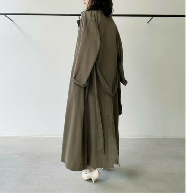 L'Appartement DEUXIEME CLASSE(アパルトモンドゥーズィエムクラス)のL'Appartement  Long Trench Coat トレンチコート レディースのジャケット/アウター(トレンチコート)の商品写真