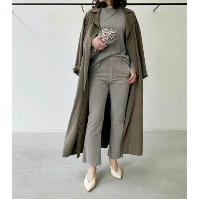 L'Appartement DEUXIEME CLASSE(アパルトモンドゥーズィエムクラス)のL'Appartement  Long Trench Coat トレンチコート レディースのジャケット/アウター(トレンチコート)の商品写真