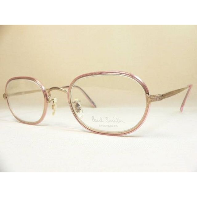 Paul Smith(ポールスミス)のPaul Smith オーバル レンズ 眼鏡 フレーム セル巻き 難アリ品 メンズのファッション小物(サングラス/メガネ)の商品写真