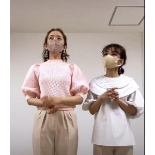 HYEON　アップルパイ　ニット\nネイビー