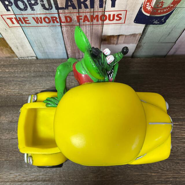 廃盤商品/レア】レジン製 RATFINK ラットフィンク 車形 廃盤商品/レア】レジン製 RATFINK ラットフィンク 車形