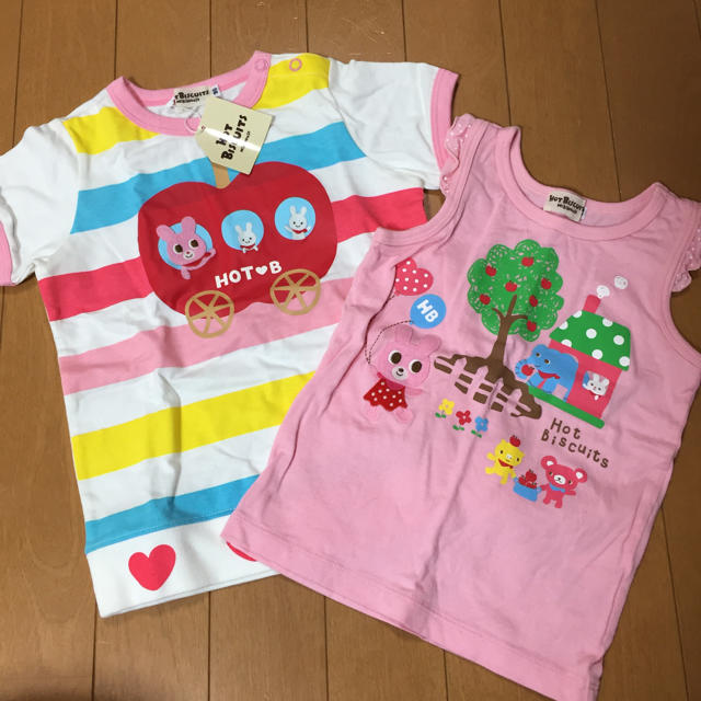 mikihouse(ミキハウス)のTシャツ＆タンクトップ キッズ/ベビー/マタニティのキッズ服女の子用(90cm~)(Tシャツ/カットソー)の商品写真