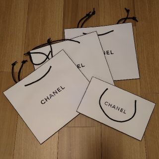 シャネル(CHANEL)のCHANEL♥ショップ袋4枚(ショップ袋)