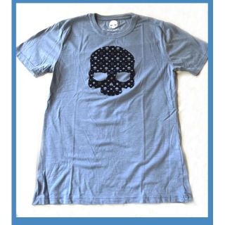 ハイドロゲン(HYDROGEN)の最終売切！HYDROGEN風スカルTシャツ☆ロイヤルブルーMサイズ(Tシャツ/カットソー(半袖/袖なし))