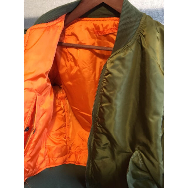 ALPHA INDUSTRIES - ALPHA社製 MA-1 MIL-J-82790J(USAF) Mサイズの通販