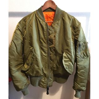 アルファインダストリーズ(ALPHA INDUSTRIES)のALPHA社製 MA-1 MIL-J-82790J(USAF) Mサイズ(フライトジャケット)