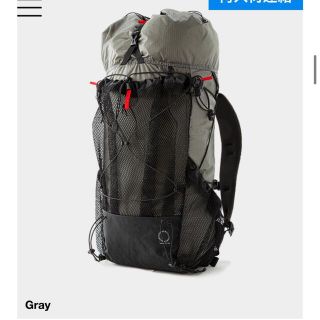 ザノースフェイス(THE NORTH FACE)の【新品】　2022年製　M mini2  グレー　メッシュ　山と道　mesh(登山用品)