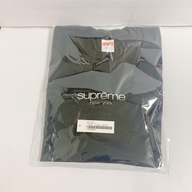 Supreme(シュプリーム)の黒 L シュプリーム クラシックロゴTシャツ Classic Logo Tee メンズのトップス(Tシャツ/カットソー(半袖/袖なし))の商品写真