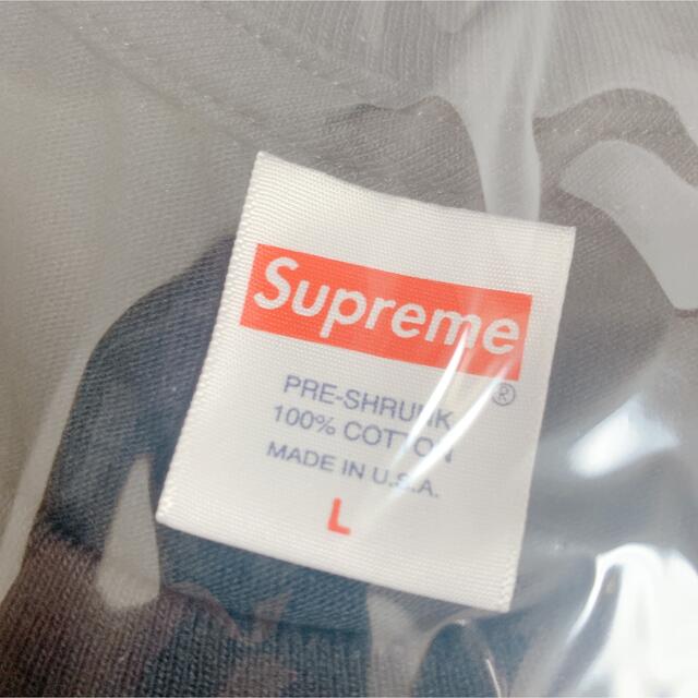 Supreme(シュプリーム)の黒 L シュプリーム クラシックロゴTシャツ Classic Logo Tee メンズのトップス(Tシャツ/カットソー(半袖/袖なし))の商品写真