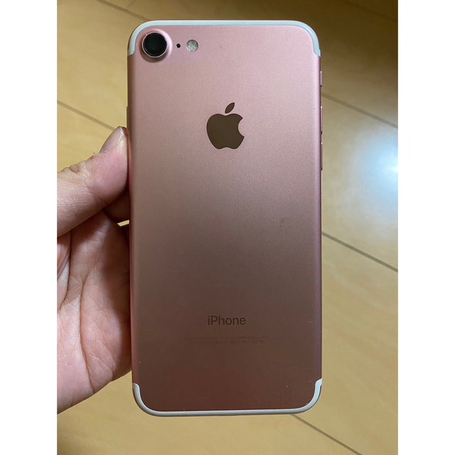 ジャンク Apple iPhone7 ローズゴールド