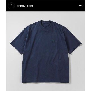 ワンエルディーケーセレクト(1LDK SELECT)のennoy 3pack T NAVY XL 左胸ラバーロゴ 1枚 新品未使用(Tシャツ/カットソー(半袖/袖なし))