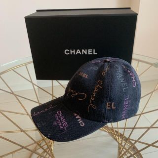 シャネル(CHANEL)のCHANEL 美品デニムキャップ(キャップ)