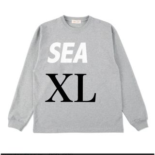 ウィンダンシー(WIND AND SEA)のSEA L/S T-shirt / Ash-R.Blue(Tシャツ/カットソー(七分/長袖))