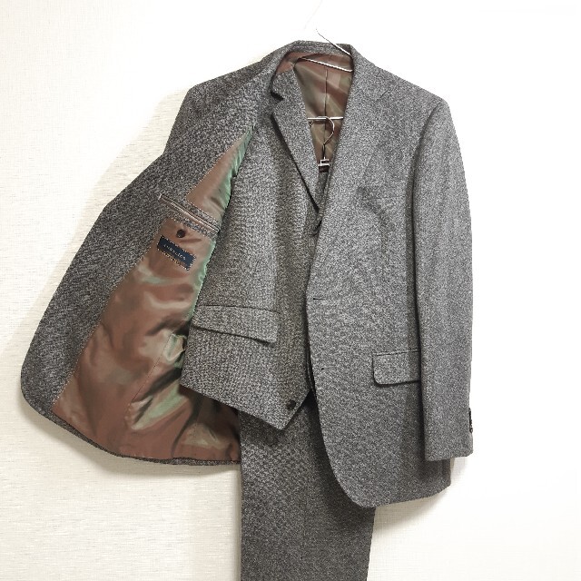 THE SUIT COMPANY(スーツカンパニー)の【美品】☆イタリア製生地☆ ザ スーツカンパニー×アンジェリコ 3ピース スーツ メンズのスーツ(セットアップ)の商品写真