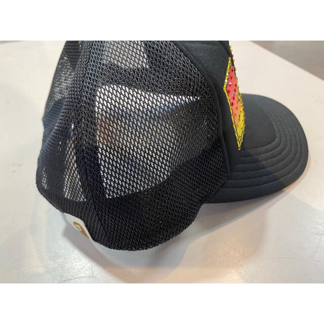 A BATHING APE(アベイシングエイプ)のBAPE CRYSTAL STONE MESH CAP メンズの帽子(キャップ)の商品写真