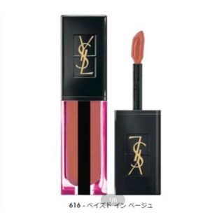 イヴサンローランボーテ(Yves Saint Laurent Beaute)のサンローラン ルージュ ピュールクチュール ヴェルニ ウォーターステイン　616(リップグロス)