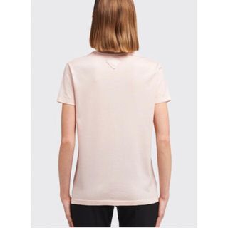 プラダ(PRADA)のPRADA Tシャツ 半袖 メンズS(男女兼用) ピンク(Tシャツ/カットソー(半袖/袖なし))