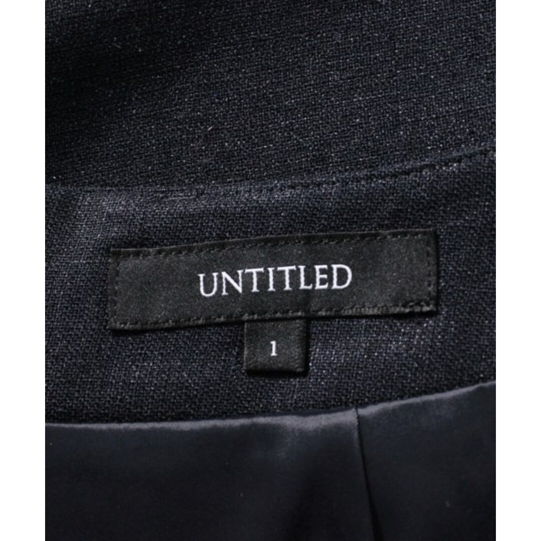 UNTITLED(アンタイトル)のUNTITLED アンタイトル ロング・マキシ丈スカート 1(S位) 紺系 【古着】【中古】 レディースのスカート(ロングスカート)の商品写真