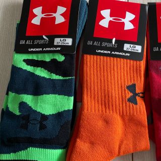 アンダーアーマー(UNDER ARMOUR)のアンダーアーマー　オールスポーツ靴下2セット(ソックス)