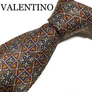 VALENTINO - ネクタイ ヴァレンティノ 総柄 アート柄 シルクの通販｜ラクマ